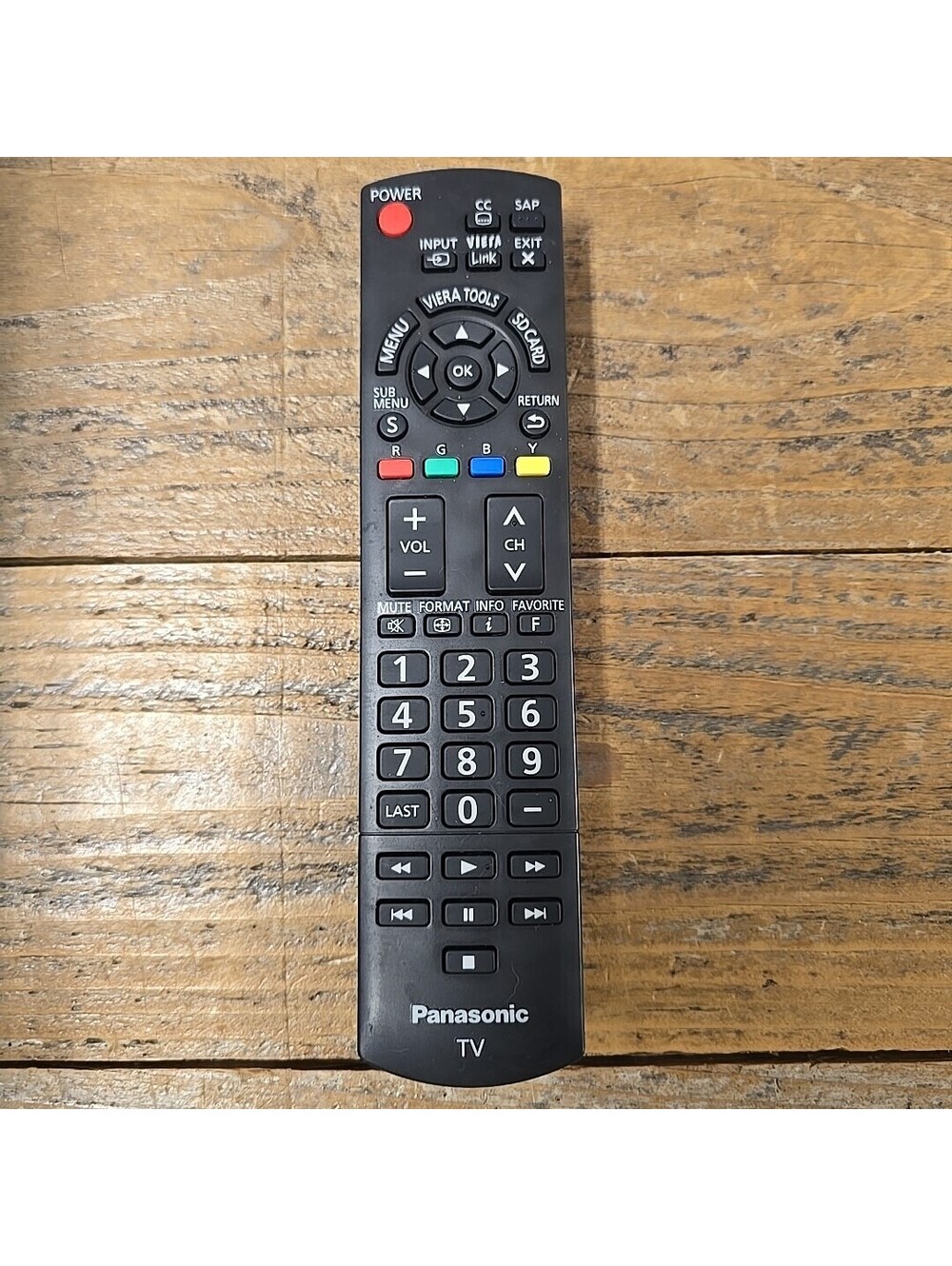Panasonic N2QAYB000485 Remote Control